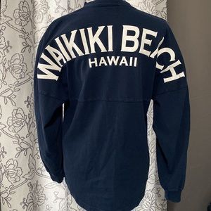 Navy Blue Waikiki Beach Spirit Jersey Oversize -Size XS